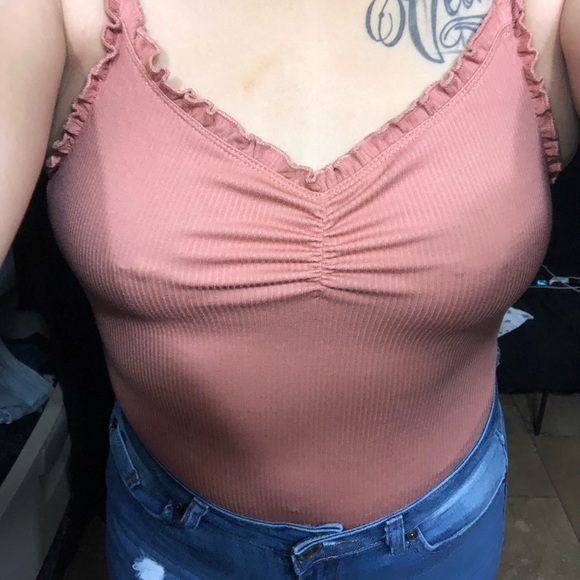 Orange volcom body suit - Picture 1 of 3